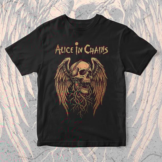Camiseta Alice in Chains | Chains and Wings