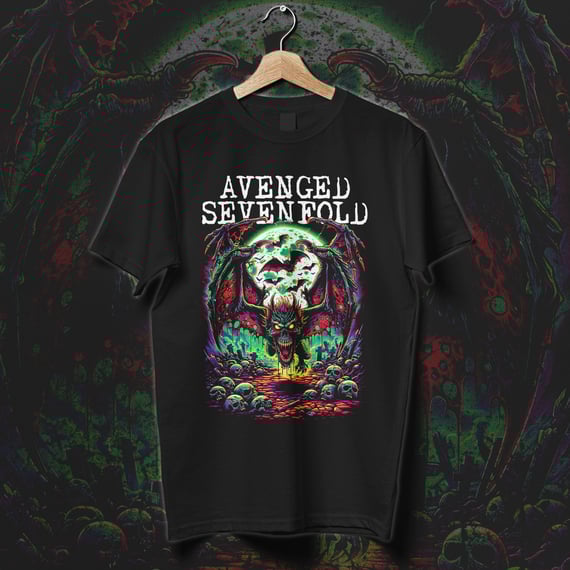 Camiseta Avenged Sevenfold | Bat Country