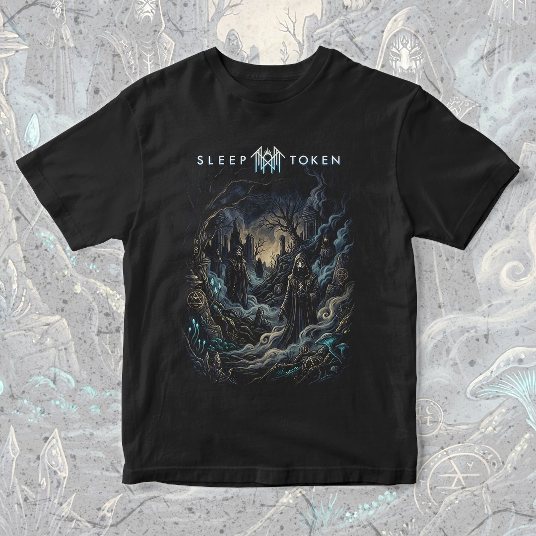 Nome do produto: Camiseta Sleep Token | Glowing Ruins