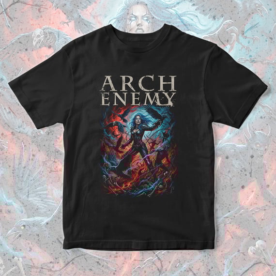 Camiseta Arch Enemy | Raven Chains