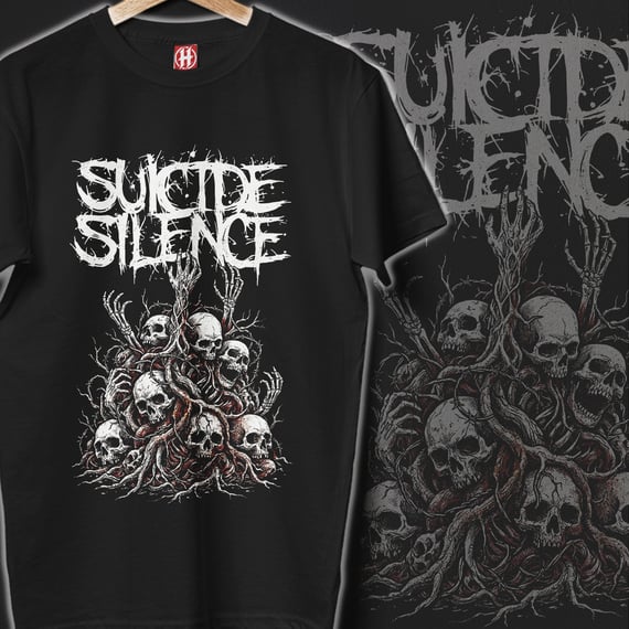 Camiseta Suicide Silence | Grim Pile