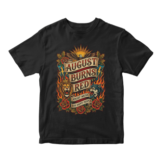 Camiseta Essencial August Burns Red | Angry Music For Happy People