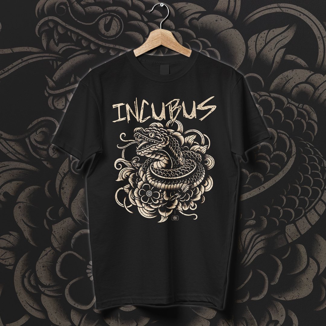 Nome do produto: Camiseta Incubus | Pardon Me, Serpent