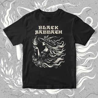 Camiseta Black Sabbath | Witch Flame
