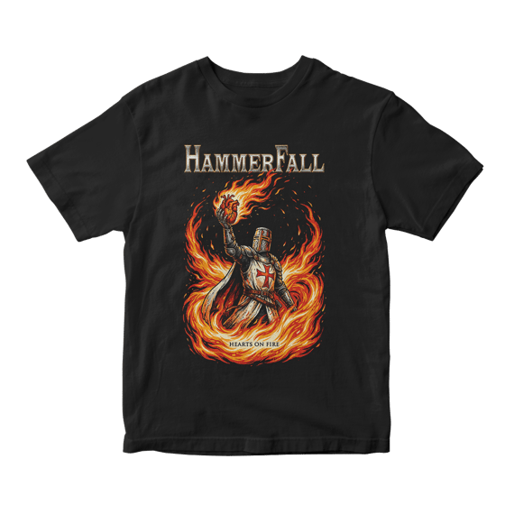 Camiseta Prime HammerFall | Hearts On Fire