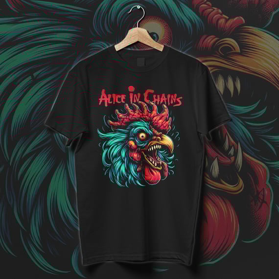 Camiseta Alice in Chains | Rooster Gone Mad