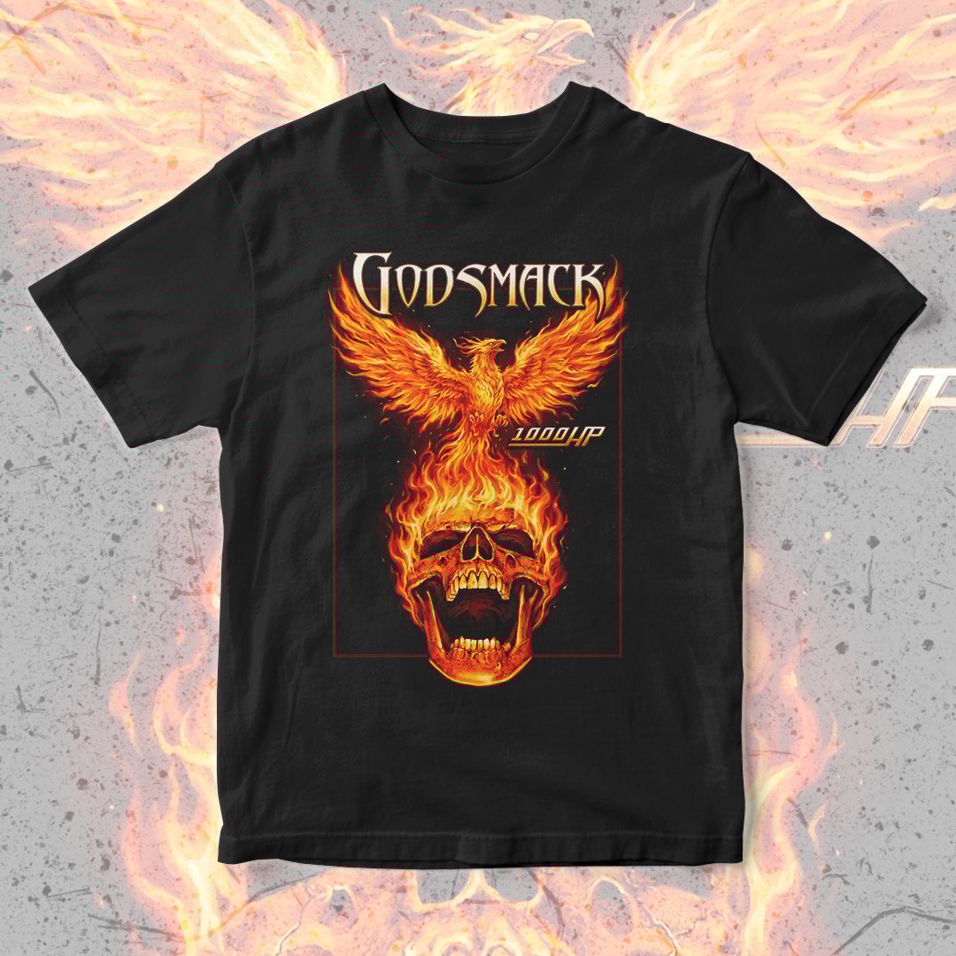 Nome do produto: Camiseta Godsmack | 1000HP