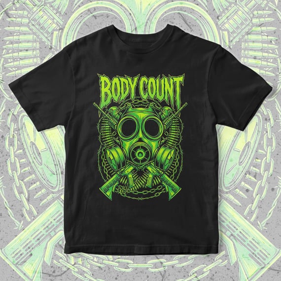 Camiseta Body Count | Green Hazard