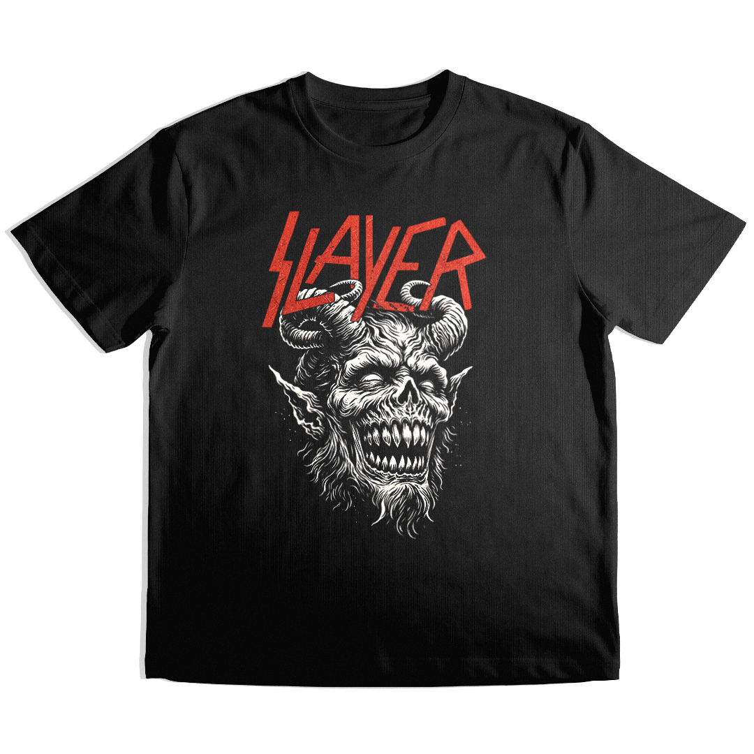 Camiseta Essencial Slayer | Devil Smile