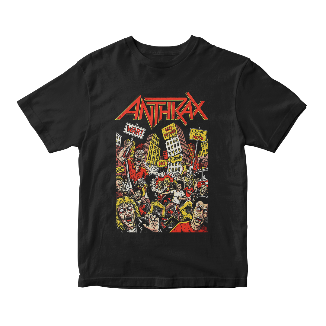 Nome do produto: Camiseta Prime Anthrax | Among The Riot