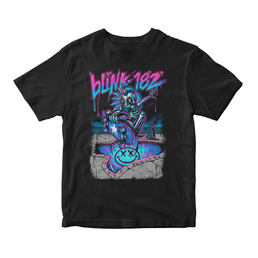 Nome do produto: Camiseta Essencial Blink 182 | Pool Shredder