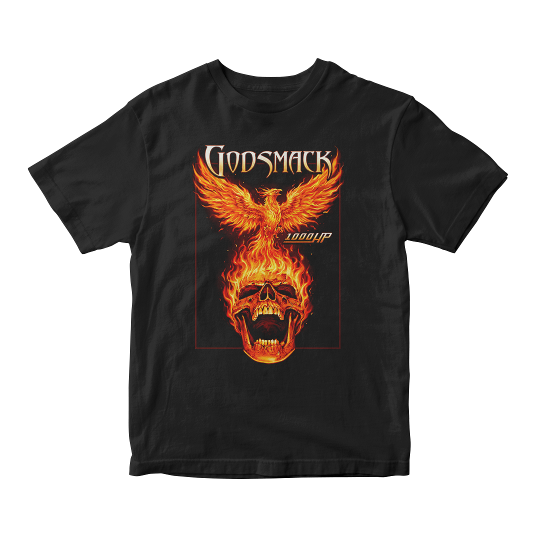 Nome do produto: Camiseta Essencial Godsmack | 1000HP