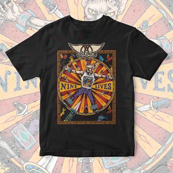 Camiseta Aerosmith | Nine Lives