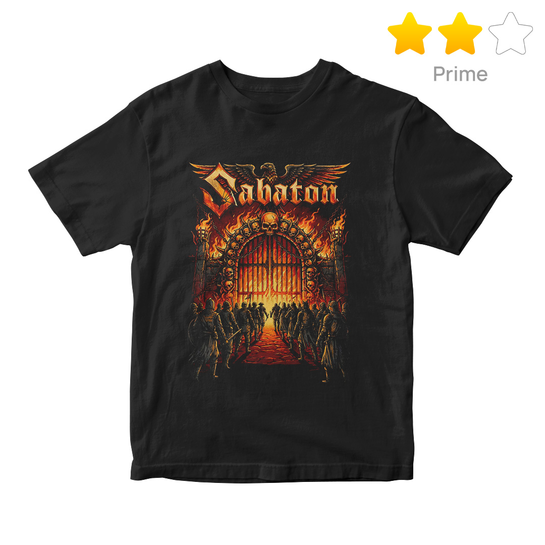 Nome do produto: Camiseta Prime Sabaton | Gates Of Hell
