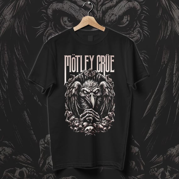 Camiseta Motley Crue | Too Fast for Flesh