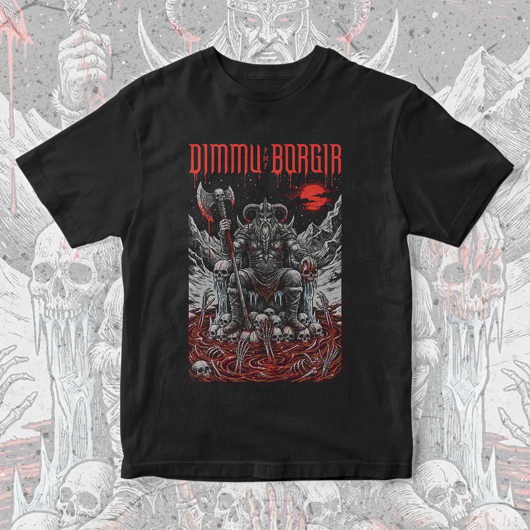 Nome do produto: Camiseta Dimmu Borgir | Blood Throne