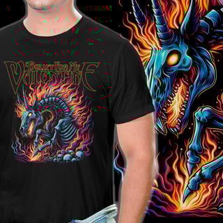 Nome do produto Camiseta Bullet For My Valentine | Burning Horse