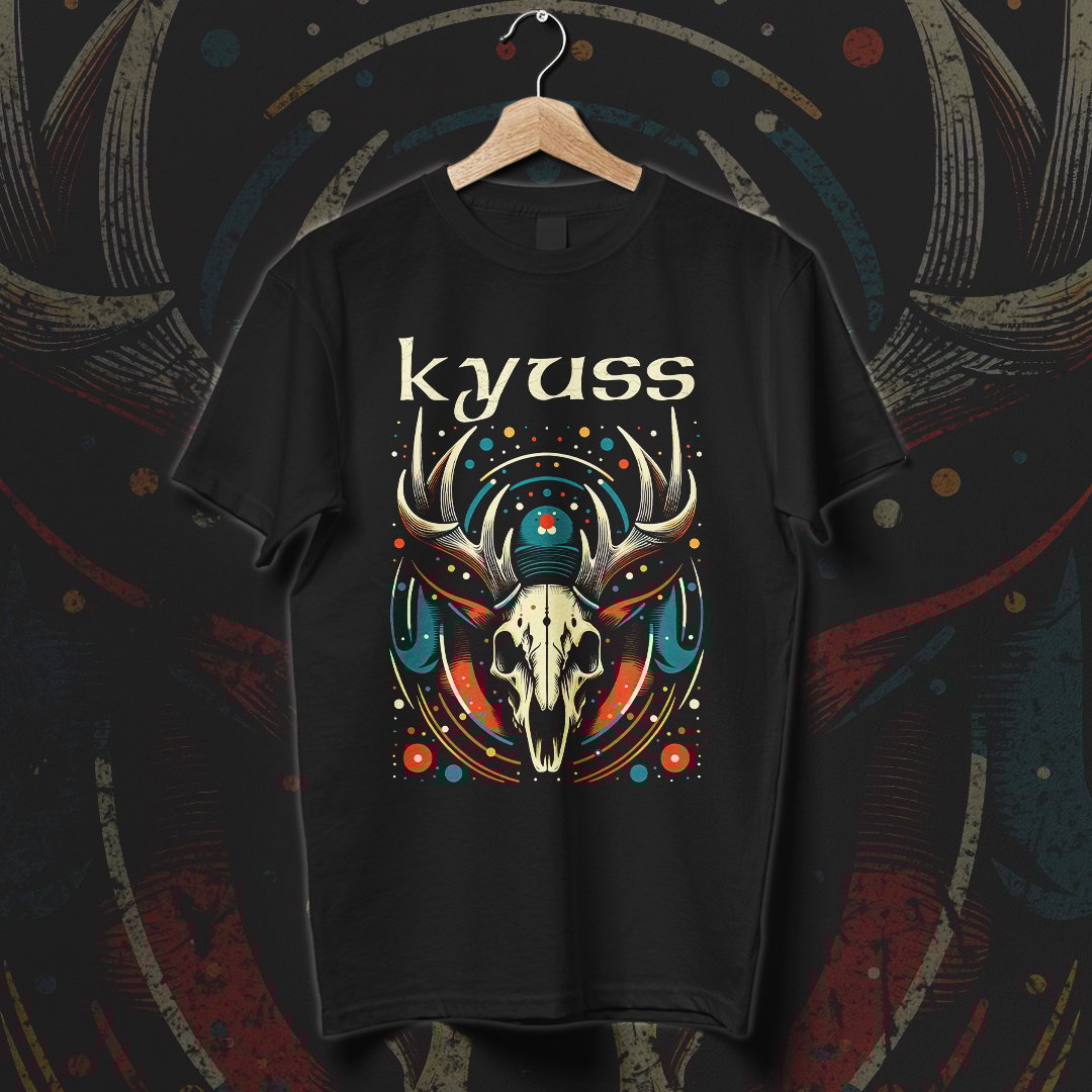 Nome do produto: Camiseta Kyuss | Desert Skull