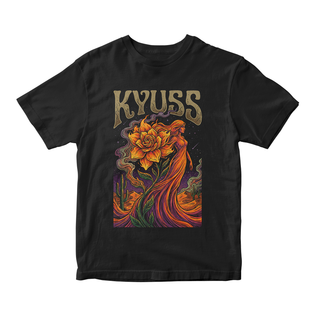 Nome do produto: Camiseta Essencial Kyuss | Gardenia