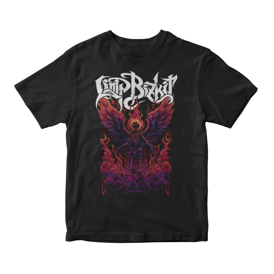 Nome do produto: Camiseta Essencial Limp Bizkit | Faith Inferno