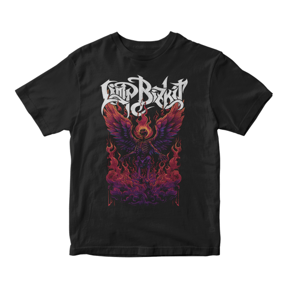 Camiseta Essencial Limp Bizkit | Faith Inferno