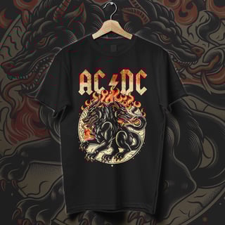 Nome do produto Camiseta AC/DC | Double Hellhound