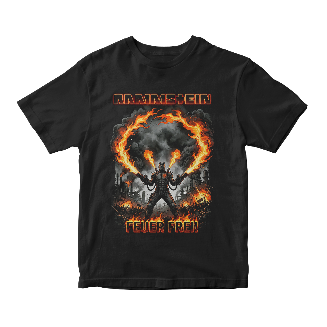 Nome do produto: Camiseta Prime Rammstein | Feuer Frei