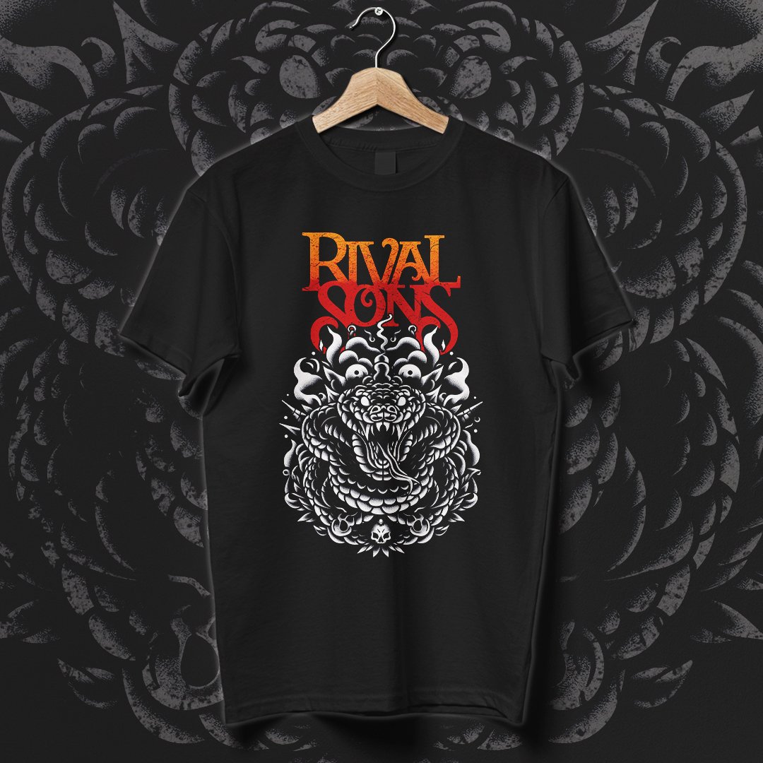 Nome do produto: Camiseta Rival Sons | Pressure and Poison