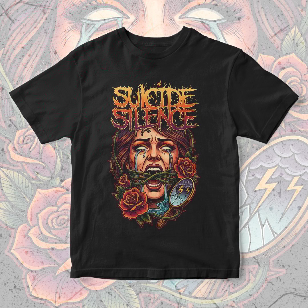 Nome do produto: Camiseta Suicide Silence | Thorny Tears
