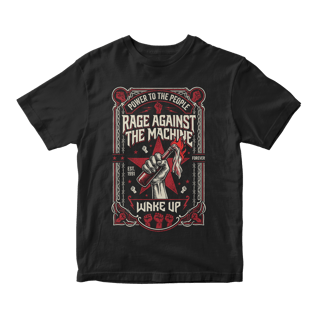 Camiseta Prime Rage Against The Machine | Wake Up People