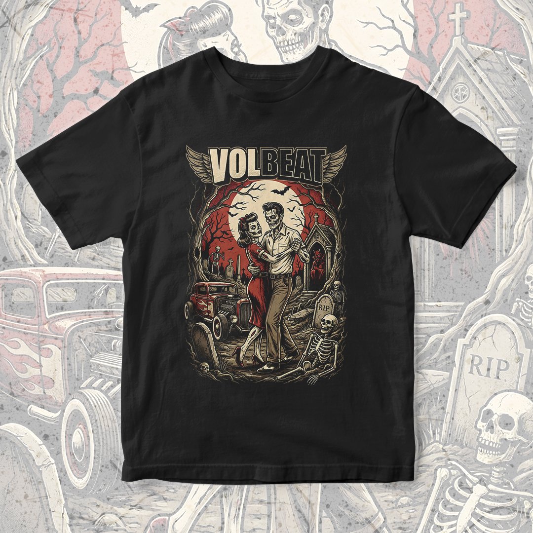 Nome do produto: Camiseta Volbeat | Grave Dance