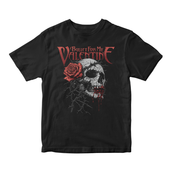 Camiseta Essencial Bullet For My Valentine | Love Me to Death