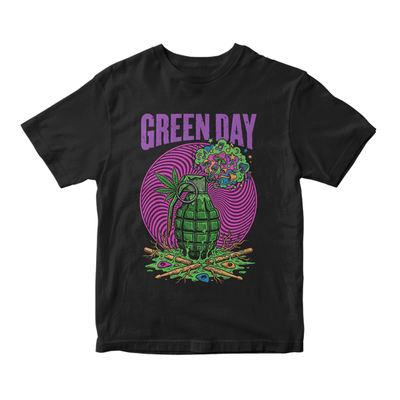 Camiseta Essencial Green Day | Psycho Grenade