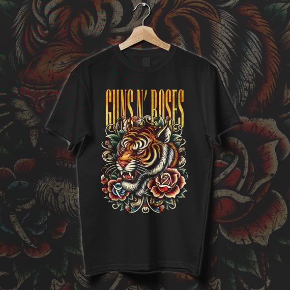 Camiseta Guns n' Roses | Jungle Bite