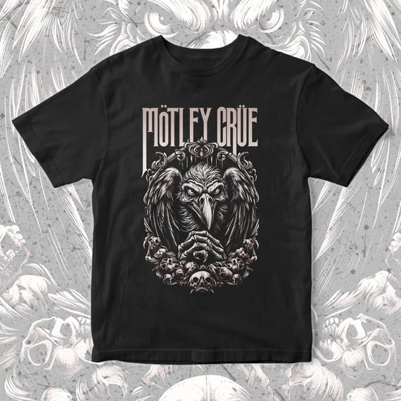 Camiseta Motley Crue | Too Fast for Flesh