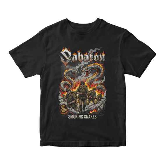 Camiseta Prime Sabaton | Smoking Snakes