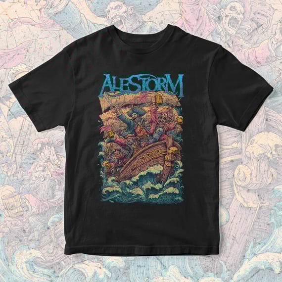 Camiseta Alestorm | The Ale Crew