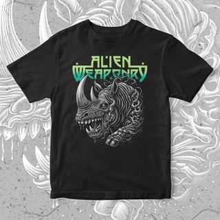 Camiseta Alien Weaponry | Rhino of Ruānuku