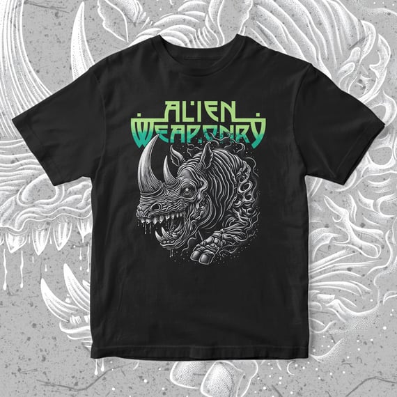 Camiseta Alien Weaponry | Rhino of Ruānuku