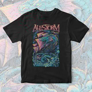 Nome do produto Camiseta Alestorm | Sea Serpent Strike