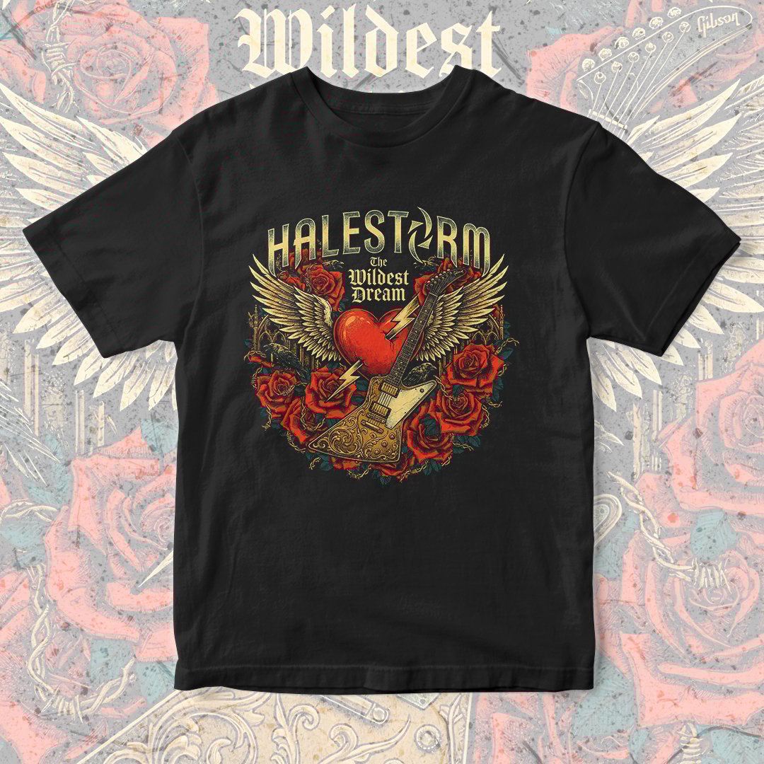 Nome do produto: Camiseta Halestorm | The Wildest Dream