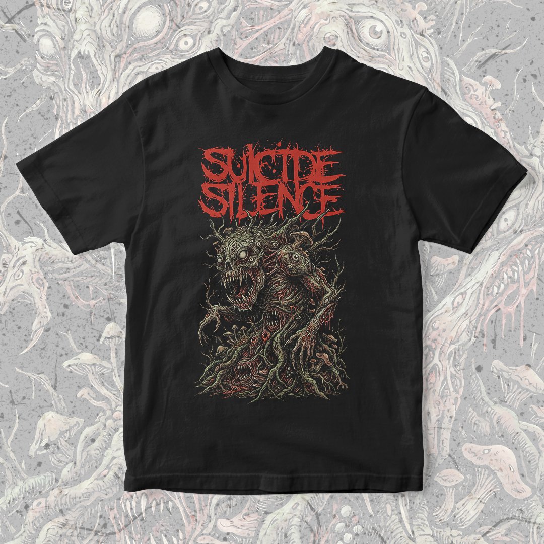 Nome do produto: Camiseta Suicide Silence | Fungal Beast