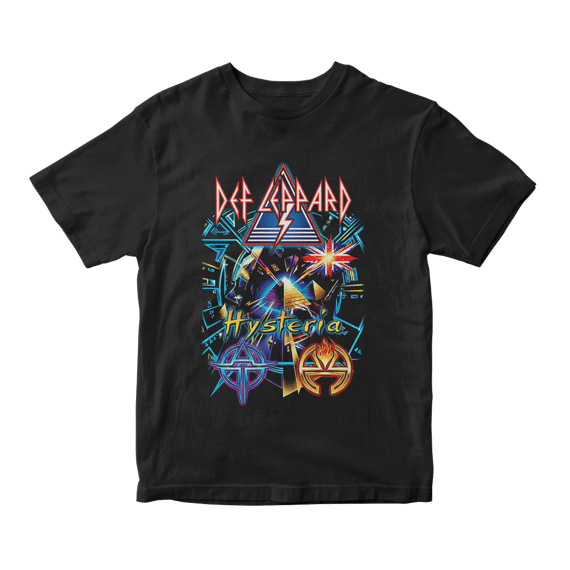 Camiseta Prime Def Leppard | Neon Hysteria