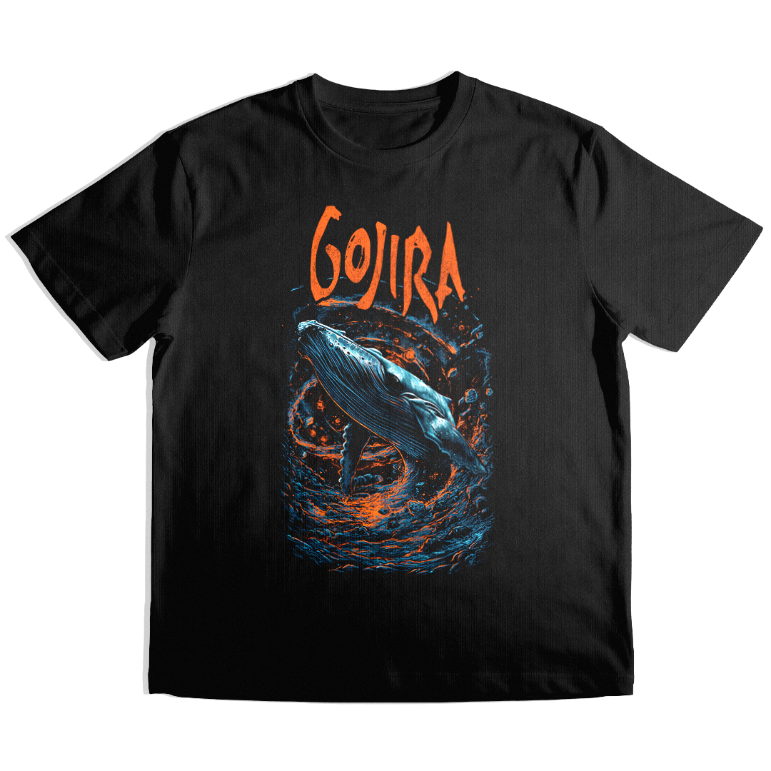 Camiseta Essencial Gojira | Whale Spirit