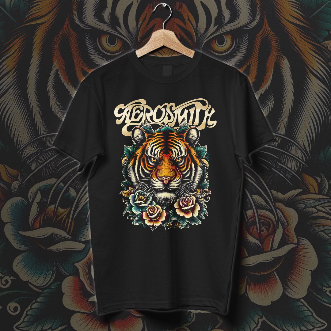 Nome do produto: Camiseta Aerosmith | Love in the Jungle