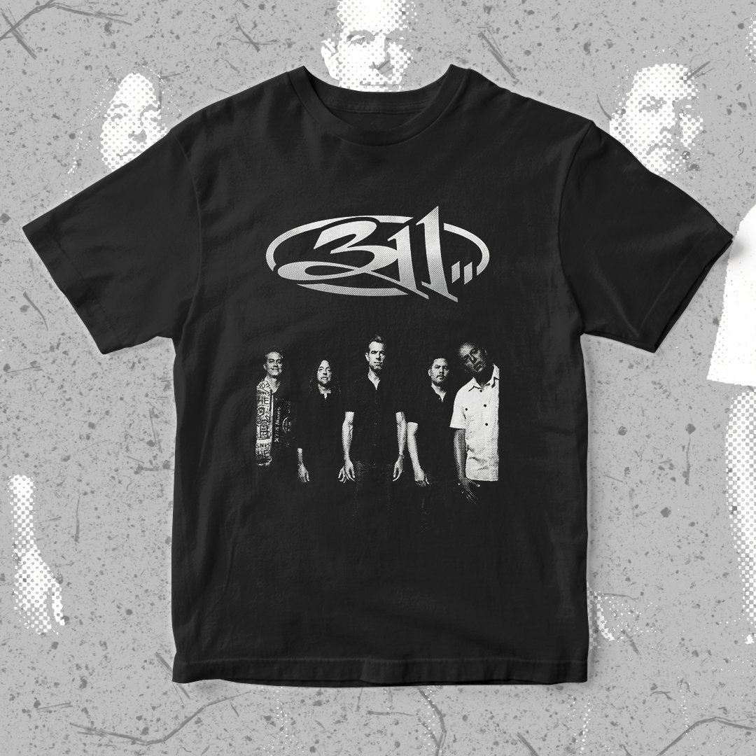 Nome do produto: Camiseta 311 | Monochrome Vibe