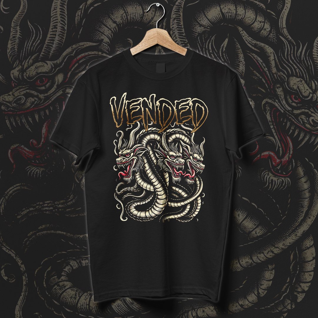 Nome do produto: Camiseta Vended | Twin Serpents