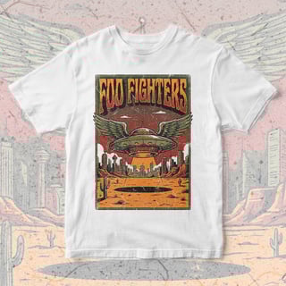 Camiseta Foo Fighters | Flying Fortress