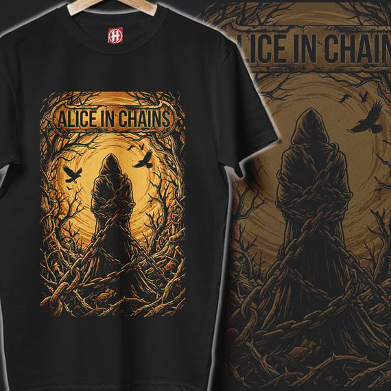 Camiseta Alice in Chains | Solitude Guardian