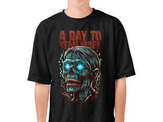 Nome do produto Camiseta A Day To Remember | Neon Undead